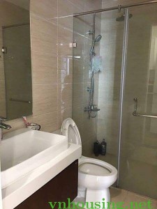 Cho thuê cc Hà Nội Center Point 60m2, 2 ngủ, nội thất cơ bản, giá 11 triệu/tháng