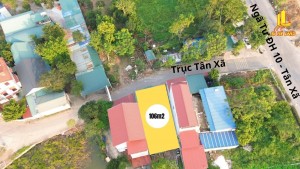 Bán đất Tân Xã 106,5m2 đối diện đất đấu giá Tân Xã Thạch Thất, sát đường ĐH 10 giá chỉ 40 tr/m2